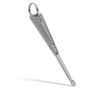 MecArmy EI2 Titanium Ear Pick Keychain, Ultra-Light Earwax Removal Ear Health Care Tool Key Ring Cleaners Curette Earpick (Titanium)