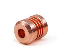 MecArmy FFX Titanium Beads for EDC Gear, Knife, for Flashlight, 3 Styles, with Woven Paracord for DIY (Golden)