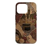 Mecca Kaaba Islamic Design Muslim Hajj Umrah Spiritual Faith Case for iPhone 16 Pro