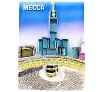 Mecca Saudi Arabia Refrigerator Magnet Tourist 3D Souvenir Fridge Decoration Creative Craft