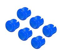 MECCANIXITY Starts Arcade Buttons ABS Micro Card Plug Button for Frame Machine Fighting Machine Game Console DC 12V Blue Pack of 8