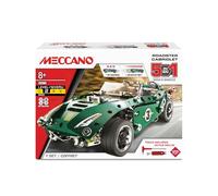 MECCANO 5-in-1 Roadster Construction Set For Children From 8 Years And Over Construction Toy STEM Kit For Kids Building Set Gift Boys Girl Build Your Own Car Toy