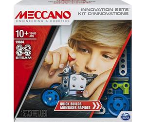 MECCANO 6047095 Set 1, Quick, S.T.E.A.M. Building Kit with Real Tools, for Ages 8 and Up, Multicolored