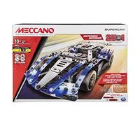 MECCANO by Erector - 25-Model Supercar S.T.E.A.M. Building Kit with LED Lights, for Ages 10 and Up