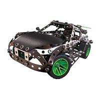 MECCANO by Erector, Motorized Mountain Rally Vehicle, 25 Model Building Set, 407 Pieces, For Ages 9+, STEM BuildingConstruction Education Toy