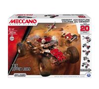 Meccano Desert Adventure Set 20 Model Building Set 260 Pieces For A