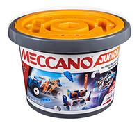 MECCANO Junior, 150-Piece Bucket STEAM Model Building Kit for Open-Ended Play, for Kids Aged 5 and Up