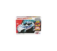 Meccano Junior, RC Police Car with Working Boot and Real Tools, Toy Model Building Kit, Festive Christmas STEM Toys, Gift Ideas for Kids Aged 5 and up
