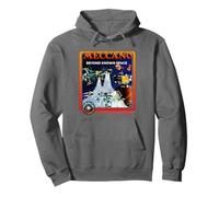Meccano Mission The Universe Model Spacecraft Retro Pullover Hoodie