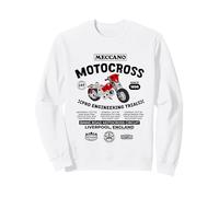 Meccano Motocross Motorcycle Pro Trials Retro Sweatshirt