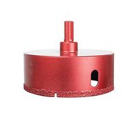 Meccion Diamond Drill Bit Brazed Core Hole Saws, Performance Hollow Hole Cutter for Glass/Tile/Granite/Marble/Porcelain (90mm)