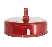 Meccion Diamond Drill Bit Brazed Core Hole Saws, Performance Hollow Hole Cutter for Glass/Tile/Granite/Marble/Porcelain (120mm)