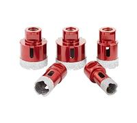 Meccion Diamond Hole Saw Drill Bit with M14 Thread, Performance Brazed Hollow Hole Cutter for Tile/Granite/Marble/Porcelain/Glass/Ceramic (20mm-50mm)