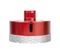 Meccion Diamond Hole Saw Drill Bit with M14 Thread, Performance Brazed Hollow Hole Cutter for Tile/Granite/Marble/Porcelain/Glass/Ceramic (80mm)