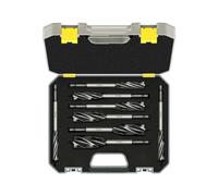 Meccion Wood Drill Bit Set 8pcs Professional Self Feed Speed Auger Drill Bit 10mm/12mm/14mm/16mm/18mm/20mm/22mm/25mm with 1/4 Inch Hex Shank