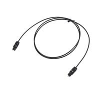 Mecerypt 3 FT 1.1M Metre Digital Fibre Optical Audio Toslink SPDIF DVD Cable Lead Plug