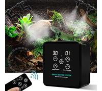 MECESOR Automatic Reptile Mister Humidifier with Timer,Programmable Terrarium Reptile Mister System for Chameleons, Snakes,Frogs,Turtles & Lizards - Smart Spray Control