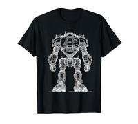Mech Robot Tee Sci-Fi Robot Design Cool Mech T-Shirt
