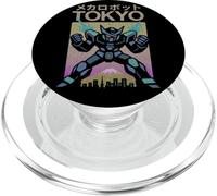 Mecha Robot Powering Up Boys Vintage Japanese Poster Tokyo PopSockets PopGrip for MagSafe
