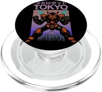 Mecha Robot Powering Up Boys Vintage Japanese Poster Tokyo PopSockets PopGrip for MagSafe