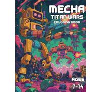 Mecha: Titan Wars Coloring Book