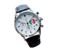 MECHAL'S WORK Automatic Mechanical Clock with Adjustable Strap, Classic and Refined Style | Perfect Accessory for the Modern Man, Water Resistant, Ideal for Work, Business Occasions, white, Se référer