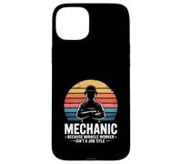 Mechanic Because Miracle Worker Isn't A Job Title Case for iPhone 15 Plus