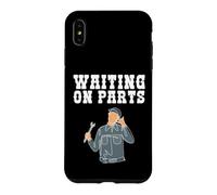 Mechanic Car Repairman Car Service Worker Waiting On Parts Case for iPhone XS Max