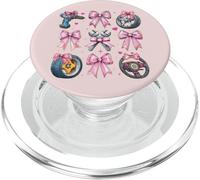 Mechanic Car Wheels Wrench Girl Coquette Bow Pink Mom PopSockets PopGrip for MagSafe