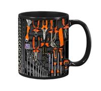 Mechanic Coffee Mug, Mechanic Tool Coffee Mug | 350ml Ceramic Mug for Mechanic Tool Box - Funny Coffee Mug for Birthday, Christmas, Thanksgiving,
