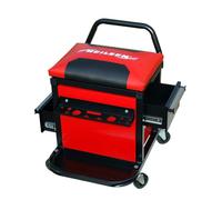 Mechanic Creeper Mobile Work Chair Stool Trolley Seat & Tool Drawers