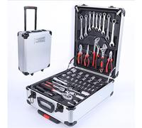 Mechanic DIY Set 250-Piece - Sturdy Aluminium Tool Case; Home Tool Set
