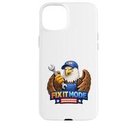 Mechanic Eagle Repair Workshop Hero Design Case for iPhone 15 Plus
