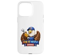 Mechanic Eagle Repair Workshop Hero Design Case for iPhone 15 Pro Max