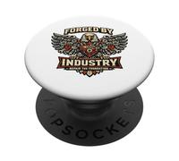 Mechanic Engineer Forged by Industry Eagle Design PopSockets Adhesive PopGrip