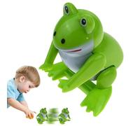 Mechanic Frog - Green Frog | Frog Jumping Nostalogue Toys | Frog Toy for Students Studying in Dormitory Classroom Living Room School