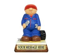 Mechanic Gift - Personalised. Fathers Day Birthday Retirement Anniversary Valentine present gift idea for him men. Funny Novelty Thank You Leaving Dad Son Grandad. Custom car or motorbike