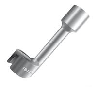 Mechanic Grade L Shaped Wrench Set Containing 12mm 13mm 14mm 15mm 17mm 19mm Sizes for Use with 12 Point Socket Systems (18)