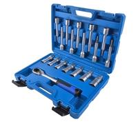 Mechanic Hand Tool Set 18Pcs Steering Hub Suspension Shock Absorber Strut Nut Removal Tool Socket Set Car Repair Tool Hand Tools