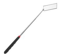 Mechanic Inspection Mirror Adjustable Plastic Telescoping Black