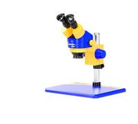 MECHANIC MC75S-B11 Industrial Binocular Stereo Microscope - 7X-45X Continuous Zoom with Super-Wide Field Optics for Precision Repair