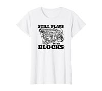 Mechanic Mechatronics Technician Funny Sayings Car-Mechanic Value Graphic T-Shirt, Women, White, S