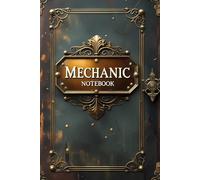 mechanic notebook: lined journal for men women coworker