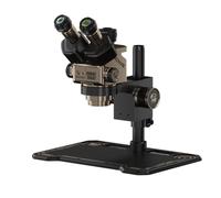 Mechanic Robot 7060T-TG Trinocular Stereo Microscope 7X-60X Continuous Zoom WF10X25 Eyepiece for CPU BGA Welding Repair Tools
