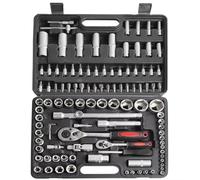 Mechanic Socket Tool 108pcs Ratchet Socket Wrench Set Torque Wrench for Combo Kit Home Tool Kit with Hand Tools Ratchet Spanner Screwdriver Bits