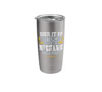 Mechanic - Suck It Up, Buttercup Stainless Steel Insulated Tumbler