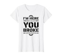 Mechanic Technician Engineer Electrician Craftsman Handyman Value Graphic T-Shirt, Women, White, S