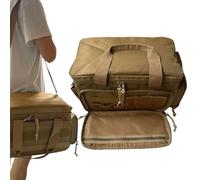 Mechanic Tool Bag - Men's Electrician Bag with Multi Pockets - Portable for Dad Construction Camping Gardening DIY