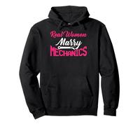Mechanic Wife Apparel - Funny Cute Wives Design Pullover Hoodie
