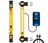 Mechanic Work Light,Rechargeable LED Work Light Bar with Hooks 5200mAh Under Hood for Auto Repair/Garage, Waterproof Shatterproof Portable Spotlight for Camping, Emergency, Jobsite(51cm*9.5cm*4.7cm,Gr